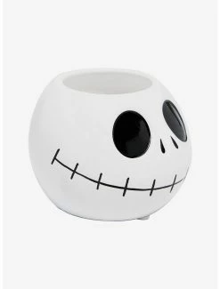 Alternative view of Horror Disney The Nightmare Before Christmas Jack Skellington Head Planter - BoxLunch Exclusive