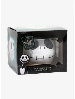 Horror Disney The Nightmare Before Christmas Jack Skellington Head Planter - BoxLunch Exclusive 7 Horror Disney The Nightmare Before Christmas Jack Skellington Head Planter - BoxLunch Exclusive -HOT TOPIC Sales 15461408 av3
