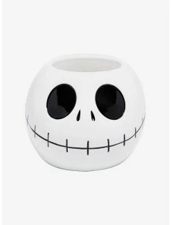 Horror Disney The Nightmare Before Christmas Jack Skellington Head Planter - BoxLunch Exclusive