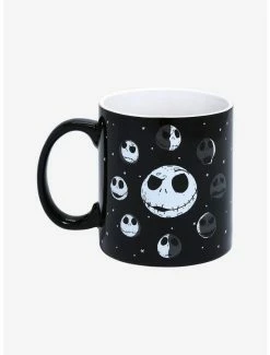 Horror Disney The Nightmare Before Christmas Jack Skellington Moon Phases Mug