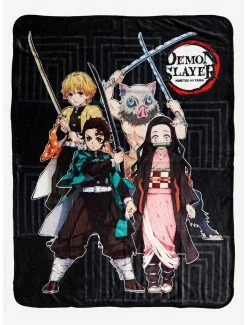 Anime Demon Slayer: Kimetsu No Yaiba Character Portraits Throw