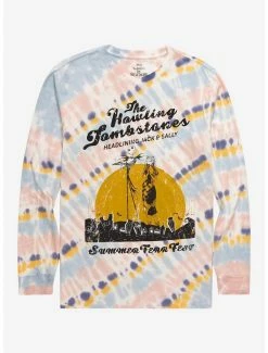 Horror Disney The Nightmare Before Christmas Jack & Sally Summer Fear Fest Tie-Dye Long Sleeve T-Shirt - BoxLunch Exclusive