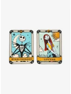 Alternative view of Horror Disney The Nightmare Before Christmas Jack Skellington & Sally Tarot Card Trinket Tray Set