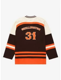Alternative view of Horror Disney The Nightmare Before Christmas Jack Skellington Hockey Jersey - BoxLunch Exclusive