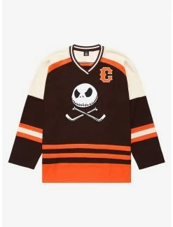 Horror Disney The Nightmare Before Christmas Jack Skellington Hockey Jersey - BoxLunch Exclusive
