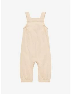 Alternative view of Horror The Nightmare Before Christmas Jack Skellington & Sally Patch Pocket Infant Overalls - BoxLunch Exclusive