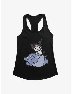 Anime Kuromi Adventure Baku Flying Womens Tank Top