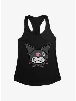 Anime Kuromi All Anger Womens Tank Top