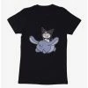 Anime Kuromi Happy Baku Flying Womens T-Shirt