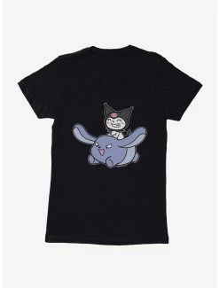 Anime Kuromi Happy Baku Flying Womens T-Shirt