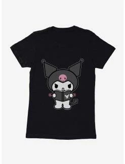 Anime Kuromi Reading Womens T-Shirt