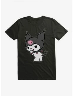 Anime Kuromi Turning Giggle T-Shirt