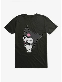 Anime Kuromi Turning Wink T-Shirt