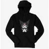 Anime Kuromi Evil Grin Hoodie