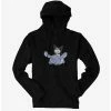 Anime Kuromi Happy Baku Flying Hoodie