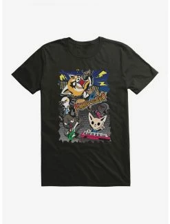 Anime Aggretsuko Band Photo T-Shirt