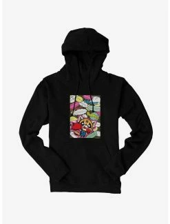 Anime Aggretsuko Fighting Words Hoodie