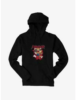 Anime Aggretsuko Screaming Lyrics Hoodie