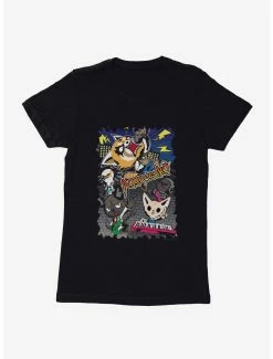 Anime Aggretsuko Band Photo Womens T-Shirt