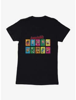 Anime Aggretsuko Character Panels Womens T-Shirt