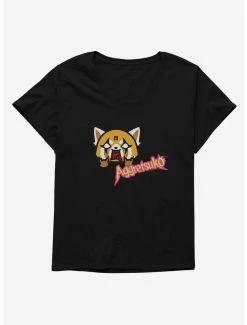Anime Aggretsuko Metal Icon Womens T-Shirt Plus Size