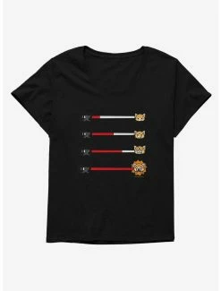 Horror Aggretsuko Metal Anger Meter Womens T-Shirt Plus Size