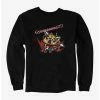 Anime Aggretsuko Metal Guitar Rock & Roll Sweatshirt