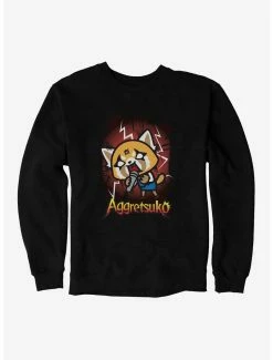 Anime Aggretsuko Metal Rockin' Out Sweatshirt