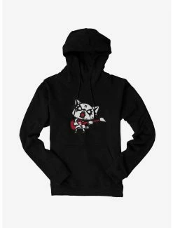 Anime Aggretsuko Metal Hard Rock Hoodie