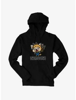 Anime Aggretsuko Metal Headbanger Hoodie