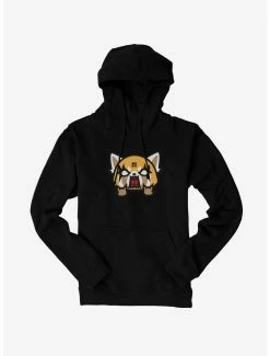Anime Aggretsuko Metal Rock & Roll Hoodie