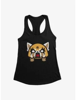 Anime Aggretsuko Metal Rock & Roll Womens Tank Top