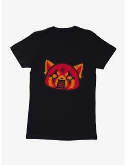 Anime Aggretsuko Metal Rock Out To The Max Womens T-Shirt