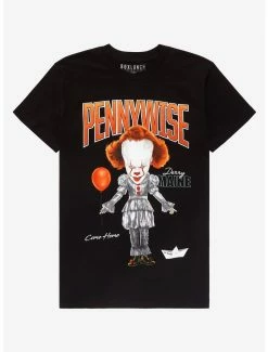 Horror It Pennywise Caricature T-Shirt - BoxLunch Exclusive
