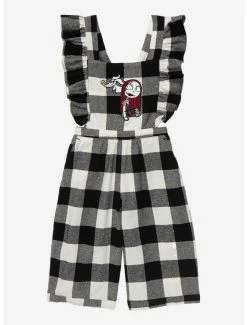 Horror Our Universe Disney The Nightmare Before Christmas Sally & Zero Toddler Ruffle Jumper - BoxLunch Exclusive