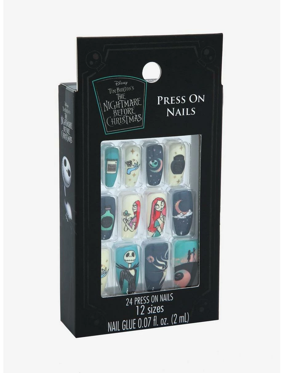 Horror Disney The Nightmare Before Christmas Mystic Sally Press On Nails - BoxLunch Exclusive 1 Horror Disney The Nightmare Before Christmas Mystic Sally Press On Nails - BoxLunch Exclusive