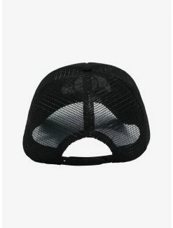 Horror Disney The Nightmare Before Christmas Jack Skellington & Roses Trucker Cap - BoxLunch Exclusive 5 Horror Disney The Nightmare Before Christmas Jack Skellington & Roses Trucker Cap - BoxLunch Exclusive -HOT TOPIC Sales 19515853 av2