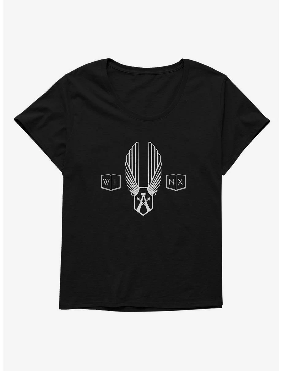 Cartoons Fate: The Winx Saga Alfea Wings Logo Womens T-Shirt Plus Size 1 Cartoons Fate: The Winx Saga Alfea Wings Logo Womens T-Shirt Plus Size