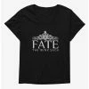 Cartoons Fate: The Winx Saga Alfea Logo Womens T-Shirt Plus Size