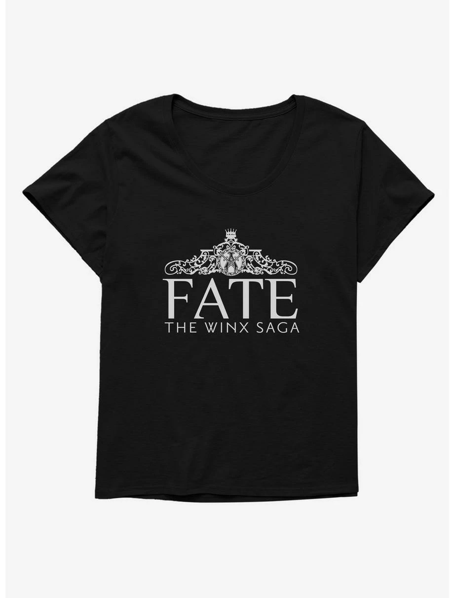 Cartoons Fate: The Winx Saga Alfea Logo Womens T-Shirt Plus Size 1 Cartoons Fate: The Winx Saga Alfea Logo Womens T-Shirt Plus Size