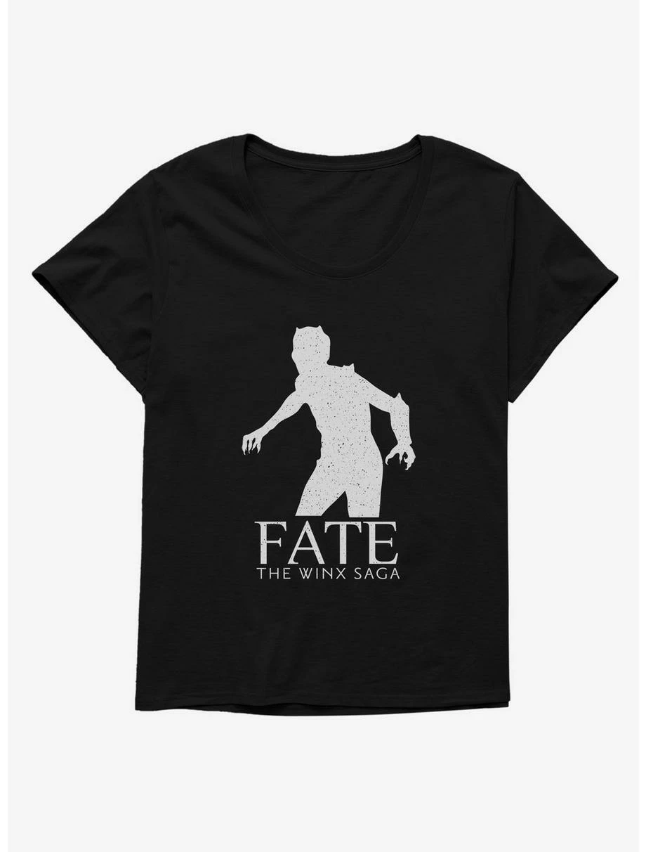 Cartoons Fate: The Winx Saga Burned One Womens T-Shirt Plus Size 1 Cartoons Fate: The Winx Saga Burned One Womens T-Shirt Plus Size