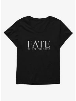 Cartoons Fate: The Winx Saga Logo Womens T-Shirt Plus Size