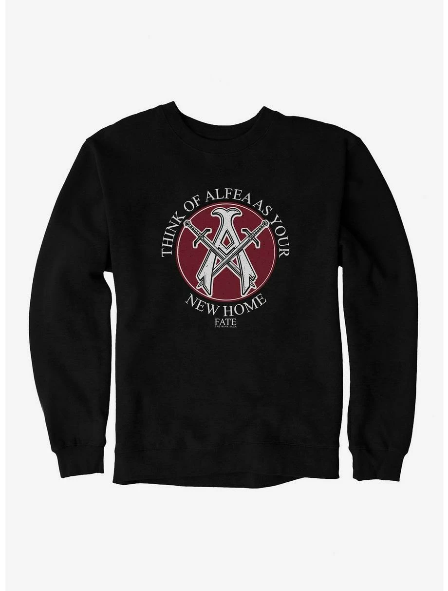 Cartoons Fate: The Winx Saga Alfea Speckled Logo Sweatshirt 1 Cartoons Fate: The Winx Saga Alfea Speckled Logo Sweatshirt