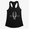 Cartoons Fate: The Winx Saga Alfea Wings Logo Womens Tank Top
