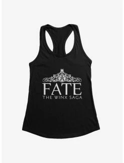 Cartoons Fate: The Winx Saga Alfea Logo Womens Tank Top