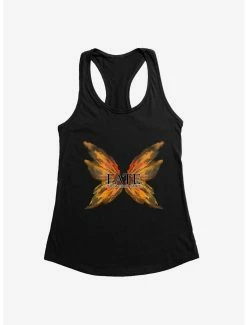 Cartoons Fate: The Winx Saga Bloom Logo Womens Tank Top