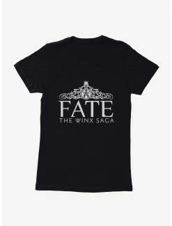 Cartoons Fate: The Winx Saga Alfea Logo Womens T-Shirt