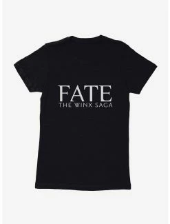 Cartoons Fate: The Winx Saga Logo Womens T-Shirt