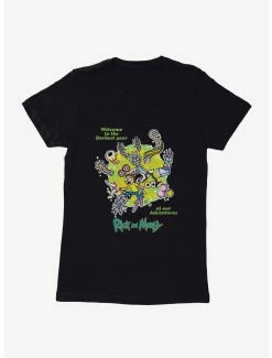 Cartoons Rick And Morty Darkest Year Womens T-Shirt