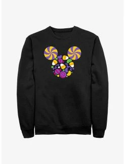 Cartoons Disney Mickey Mouse Candy Fill Sweatshirt